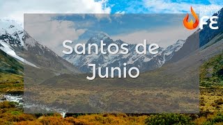 Santoral de Junio – Calendario santoral católico [upl. by Moreland383]