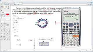 Ejercicios resueltos de materiales magnéticos [upl. by Vas998]