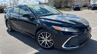 2022 Toyota Camry Hybrid XLE POV Test Drive amp 28000 Mile Review [upl. by Devland]