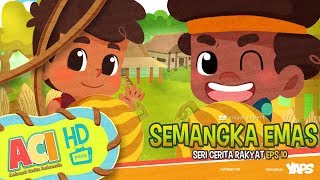 Kisah Semangka Emas dari Kalimantan Selatan  Animasi Cerita Indonesia ACI [upl. by Aerona]