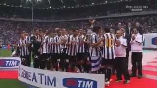 Juventus Campione dItalia 2012  Il video della premiazione ᴴᴰ [upl. by Animlehliw]