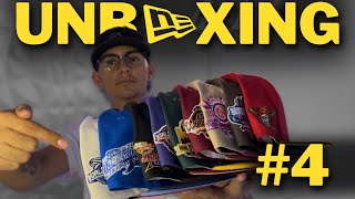 Gorras NEW ERA Exclusivas  UNBOXING 4 MAS Y MAS CAPS [upl. by Noed]