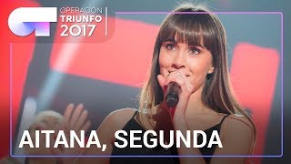 Aitana segunda finalista de OT 2017  OTFinal [upl. by Sparke]