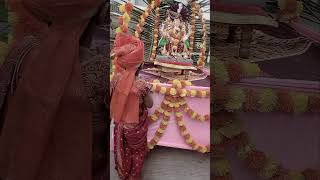 Challas Kare Etkyat baby cute ganpativisarjan [upl. by Haze557]