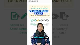 Tips Lolos Seleksi PCPM BI  JADIPCPM [upl. by Anahgem]