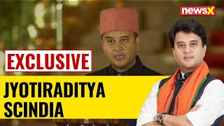 Jyotiraditya Scindia Union Min On Modi 30  Exclusive  NewsX [upl. by Elletsirhc615]