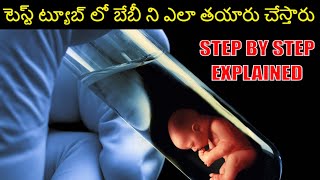 How Test Tube Babies are Prepared In TeluguIVF Process Explained in TeluguTest Tube Baby In Telugu [upl. by Elyrpa]