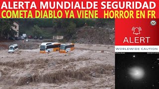 EEUU EMITE ALERTA DE SEGURIDAD MUNDIAL  COMETA quotDIABLOquot VIENE HACIA NOSOTROS  HORROR EN FRANCIA [upl. by Elwee]