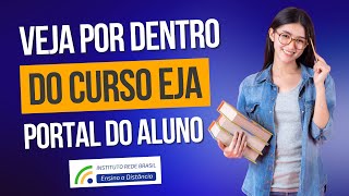 Supletivo Eja Ensino Médio Online  Veja como é por dentro da Plataforma de estudos do Rede Brasil [upl. by Garvey]