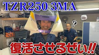 【TZR250】復活させるぜい！！【3MA】 [upl. by Ruosnam996]