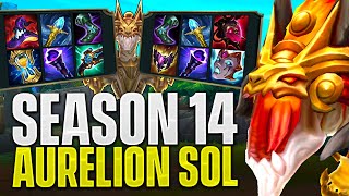 Aurelion Sol is ONE SHOTTING in Season 14 S14 ITEM GUIDE [upl. by Scevour]