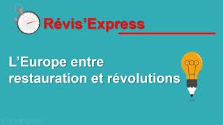 RévisExpress LEurope entre restauration et révolutions 18141848 [upl. by Ennairek]