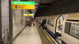 💙Piccadilly line announcement💙📣 Heathrow Terminal 5 ✈️ TRAIN TERMINATES HERE [upl. by Ogeid]