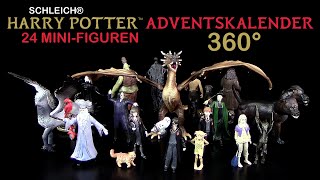 Schleich ® Harry Potter ™ Adventskalender Serie 1  alle MiniFiguren 360°  Wizarding World ™ [upl. by Jacqui521]