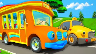 Wheels On The Vehicles  Learn Street Vehicles Baby Song amp Nursery Rhymes [upl. by Hutchings]