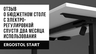 Видеоотзыв о столе с электроприводом от нашего клиента Дмитрия  стол Ergostol Start [upl. by Kariotta376]