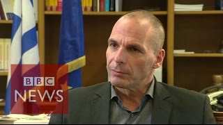 Greece debt crisis 100 chance of success says Varoufakis  BBC News [upl. by Durham]