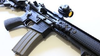 Knights Armament SR15 Mod1 Review AR15SR15 [upl. by Ayalahs]