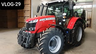 FARMVLOG 29 Massey Ferguson 6718 S Dyna6 [upl. by Guenna455]