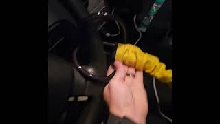 KAYCENTOP Car Steering Wheel Lock Seat Belt Lock AntiTheft Device reels vehicles theft [upl. by Healion]