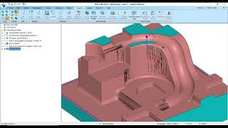 NCG CAM Tutorial 28  NCG CAM Mill 3D Mold amp Die Toolpath Machining [upl. by Noreht]