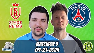 Reims vs PSG Ligue 1 Free Picks 9212024 PickDawgz Corner Kick  Ligue 1 Football Picks [upl. by Billi]