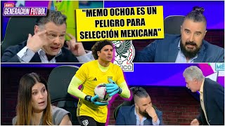 ÁLVARO ESTALLÓ por regreso de MEMO OCHOA al TRI Es un ‘imán de taquilla’ Tuca  Generación Futbol [upl. by Neeruan]