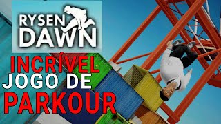 Rysen Dawn Um Incrível Jogo De PARKOUR Gameplay No Android [upl. by Aikaz]