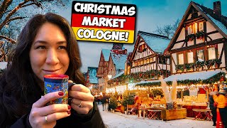 Must Try FOOD TOUR at a German Christnas Market  Köln Weihnachtsmarkt [upl. by Vedetta]