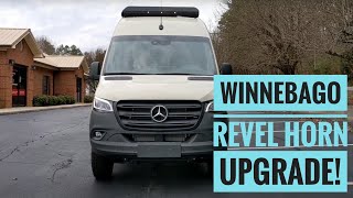 Winnebago Revel Horn Upgrade DIY Makes It Sound Like It Looks [upl. by Kin]