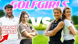 Tyrone Mings vs GOLFGIRLS  2 v 2 Match Play  Golf Girls Episode 13 [upl. by Philemon]