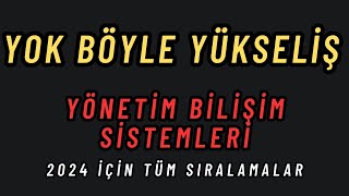 2024 yks tercih Yönetim bilişim sistemleri sıralamaları yok böyle yükseliş bu yılda dikkatli olun [upl. by Terrie]