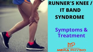 Runner’s Knee  Iliotibial Band Syndrome ITBS  Diagnosis amp Treatment  In Hindi  Mera Physio [upl. by Onivag]