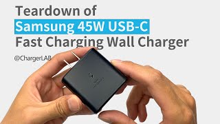 Teardown of Samsung 45W USBC Fast Charging Wall Charger [upl. by Pius]