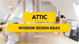 75 Relaxing Attic Interior Design Ideas Can Make at Home [upl. by Nodaj]