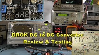 Scullcom Hobby Electronics 29  DROK DCDC Converter Review amp Testing [upl. by Kilmarx]