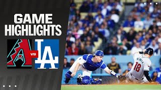 Dbacks vs Dodgers Game Highlights 52024  MLB Highlights [upl. by Krock452]