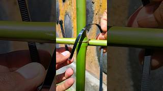 Useful trick How can you easily tie the bamboo crosspiece tips shorts [upl. by Elledoj]