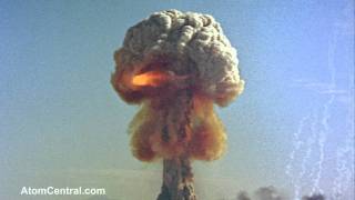 Atomic Bomb explosion  Close Up [upl. by Enortna894]