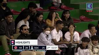 Highlights Hounds Academy vs Goldengate Intl College  Match 28  NBL Nepal  14 October 2023 [upl. by Janenna]