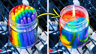 34 DIY Candle Ideas  Candle Making Designs And Hacks [upl. by Ardisi]