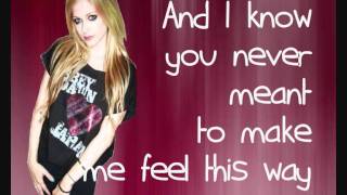 Avril Lavigne Everybody Hurts Lyrics [upl. by Ayamahs]