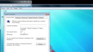 Windows 7 join an Active Directory domain [upl. by Ahseem541]