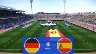 Spain vs Germany  EURO 2024 Quarter Finals Match Full Match  Highlights  Skillful PES Gameplay [upl. by Candide325]