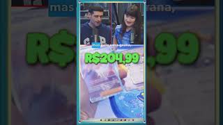 TIRANDO SÓ AS CARTAS MILIONÁRIAS NA LIVE gameplayrj davyjones pokemon card [upl. by Ainitsirk]