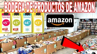 BODEGA de SALDOS de AMAZON encontramos muchas cosas [upl. by Silvano266]