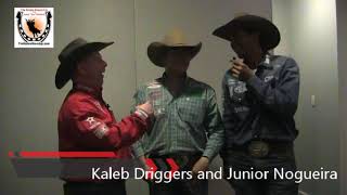 Team Ropers Kaleb Driggers amp Junior Nogueira Talk With Jason Hetland [upl. by Nnaacissej]