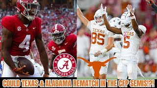 Favorites PLUS Alabama Roll Tide vs HookEm 20 Could The Crimson Tide And Longhorns Meet In CFP [upl. by Terrej]