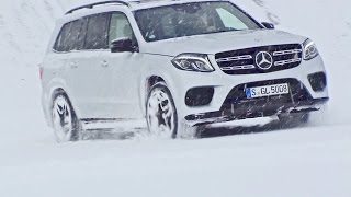 MercedesBenz GLSClass WINTER TEST [upl. by Rosaline597]