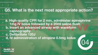 ACLS Megacode Scenario 3 Bradycardia to Ventricular Fibrillation to ROSC [upl. by Aihsemot]